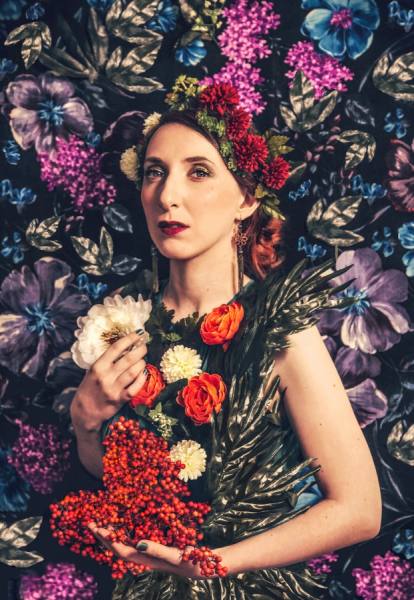 Photograph Loli Maeght Dark Flowers on One Eyeland